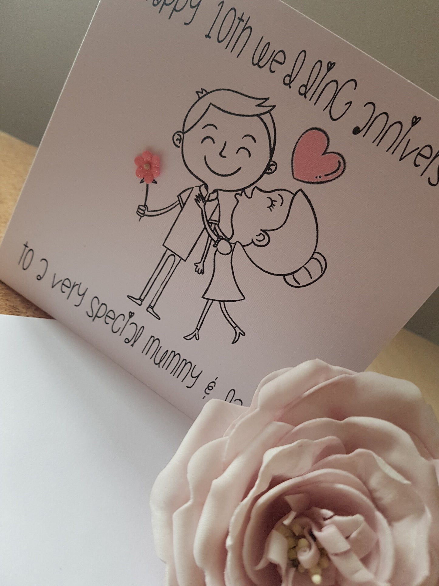 Personalised Anniversary Card