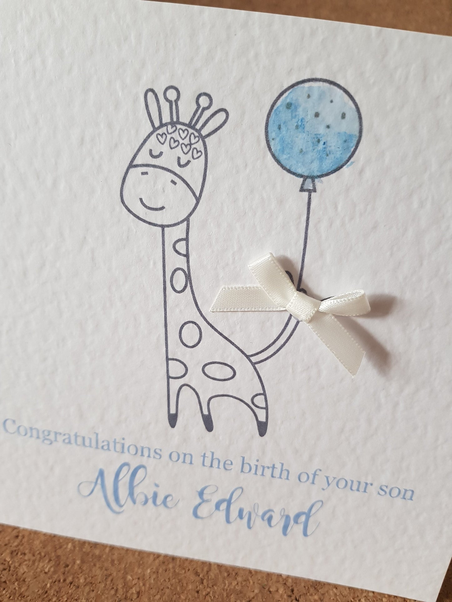 Personalised New Baby Card
