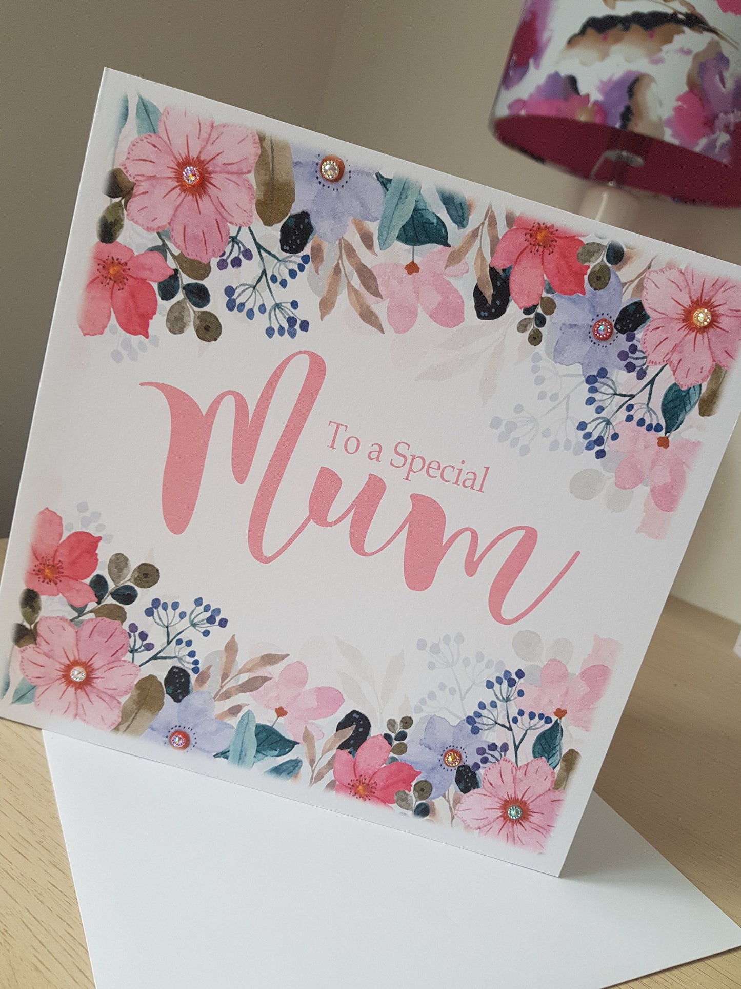 Pretty Personalised Ladies Birthday Card