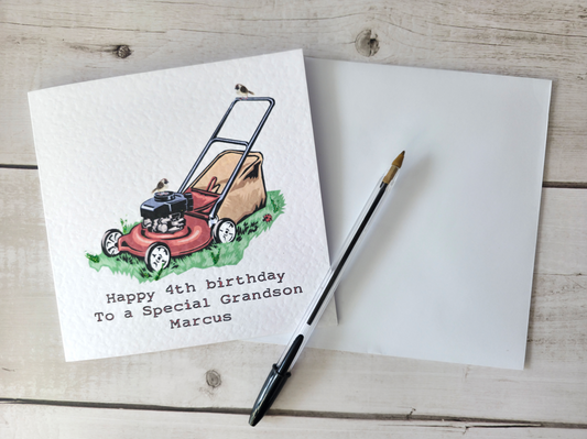 Personalised Gardening Birthday Card