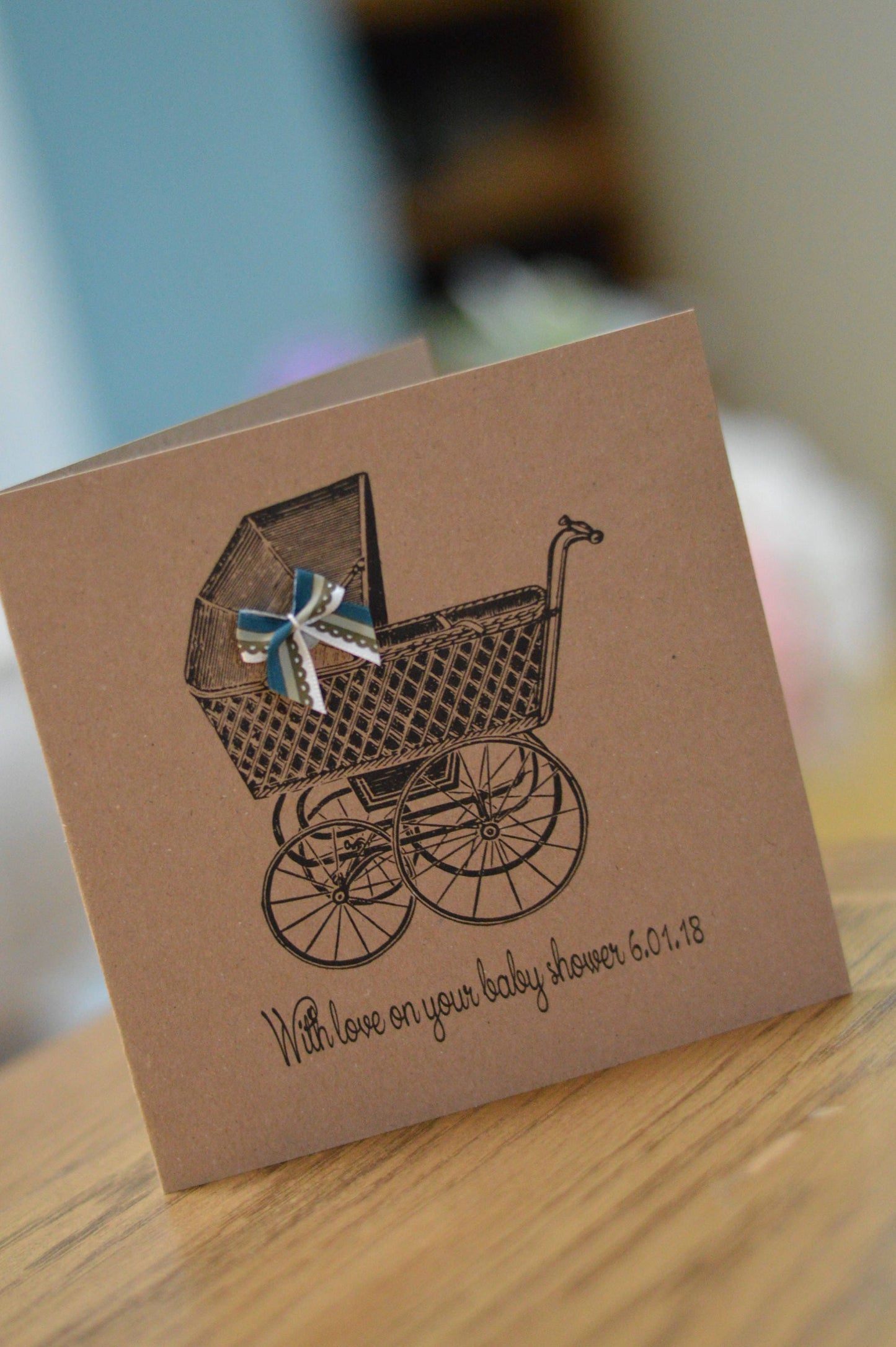 Personalised Baby Shower Card
