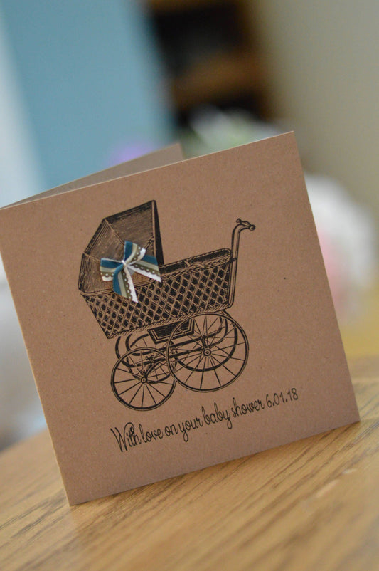 Personalised Baby Shower Card