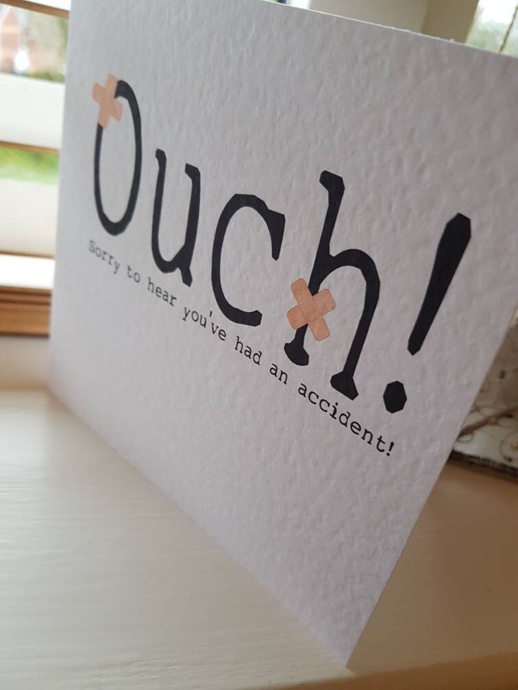 Personalised Get Well Soon Card