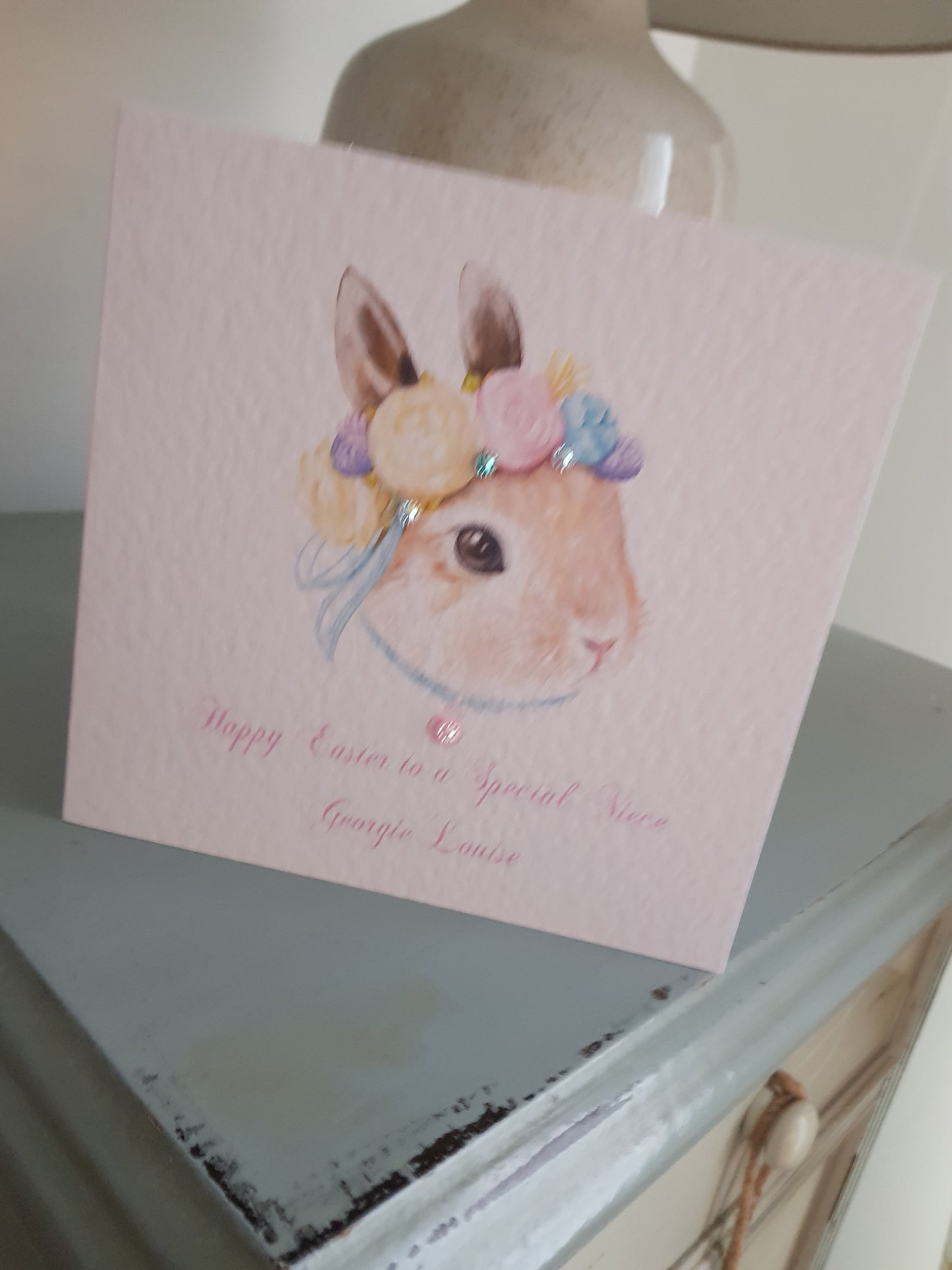 Personalised Easter Card
