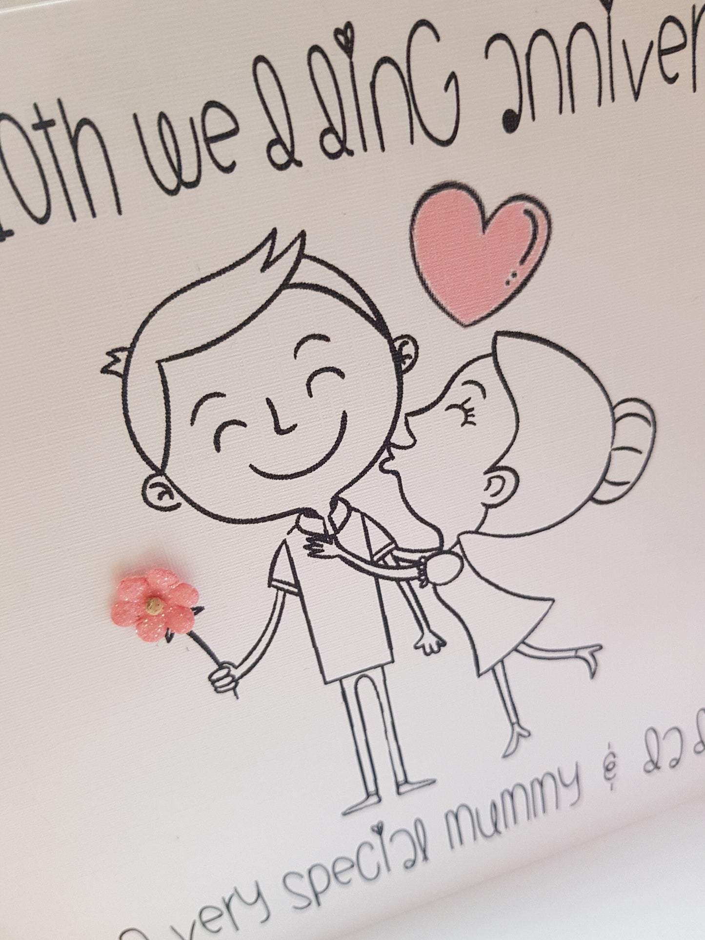 Personalised Anniversary Card