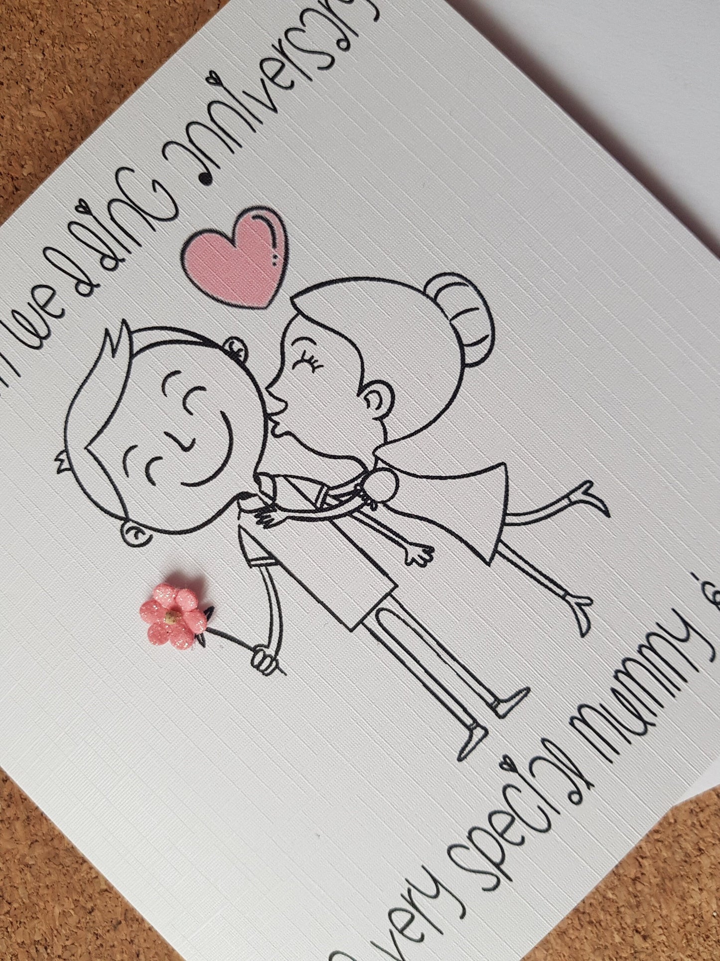 Personalised Anniversary Card