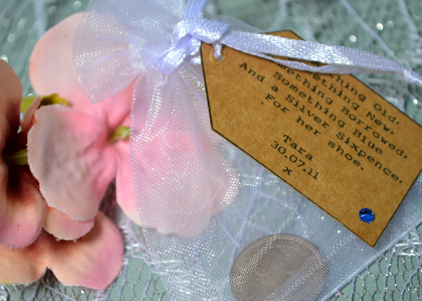 Personalised Silver Sixpence