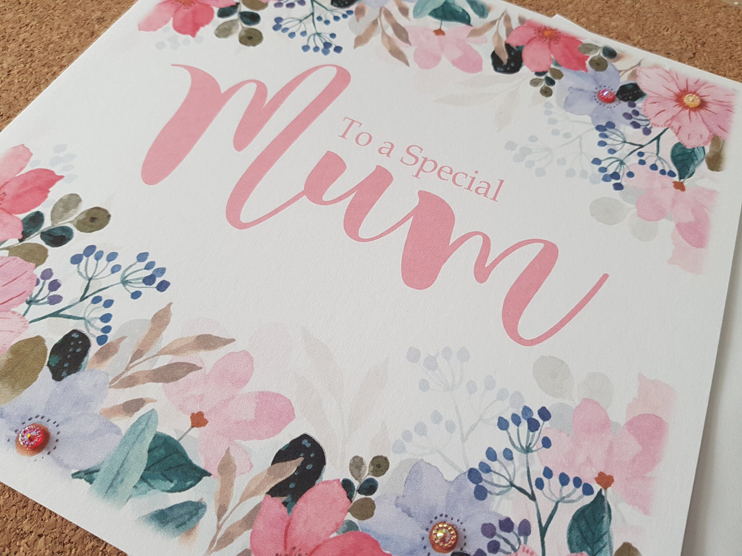 Pretty Personalised Ladies Birthday Card