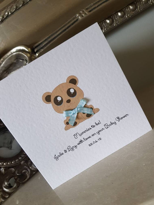 Personalised Baby shower card