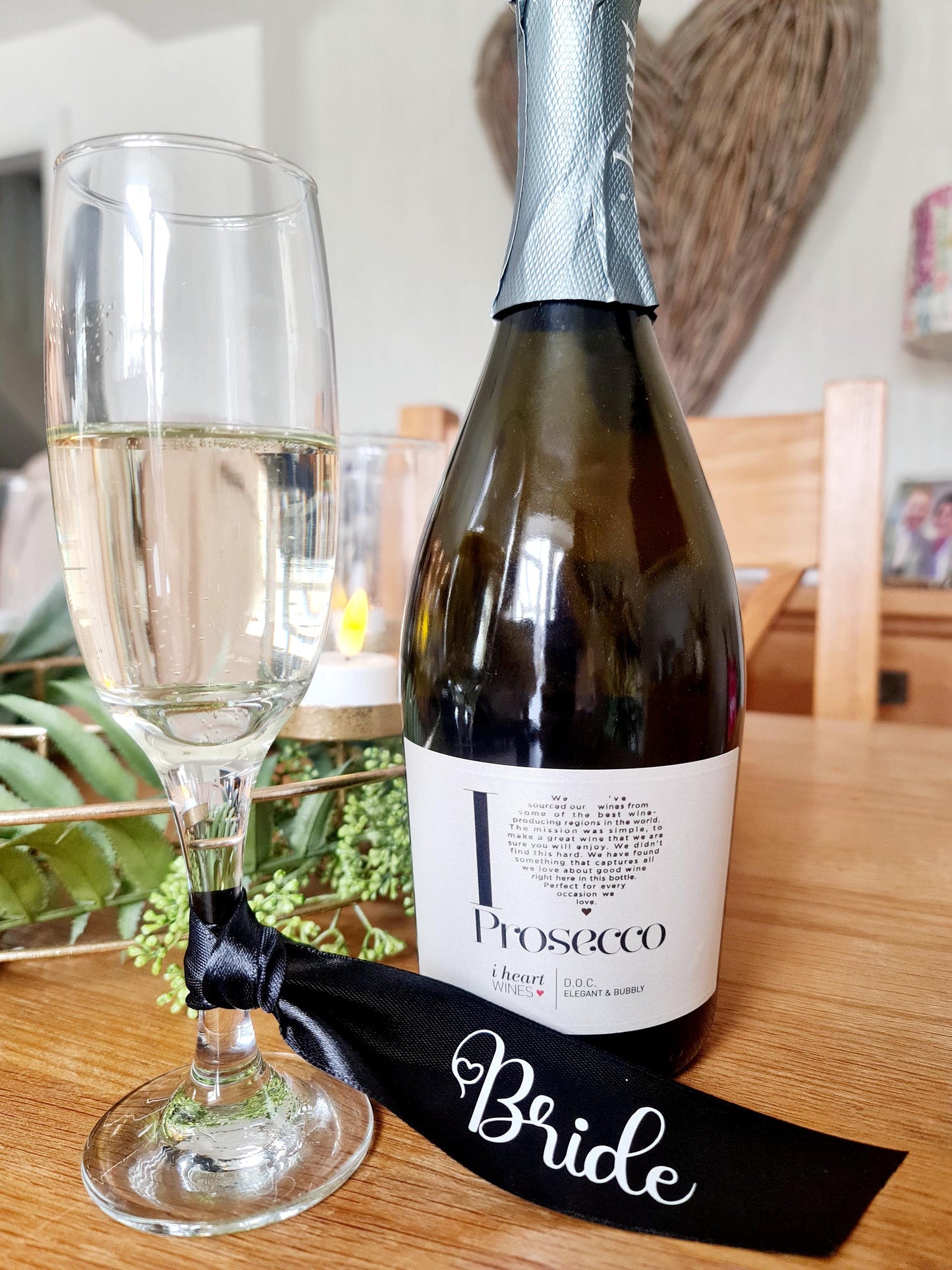 Personalised Glass Ribbon