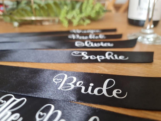 Personalised Glass Ribbon