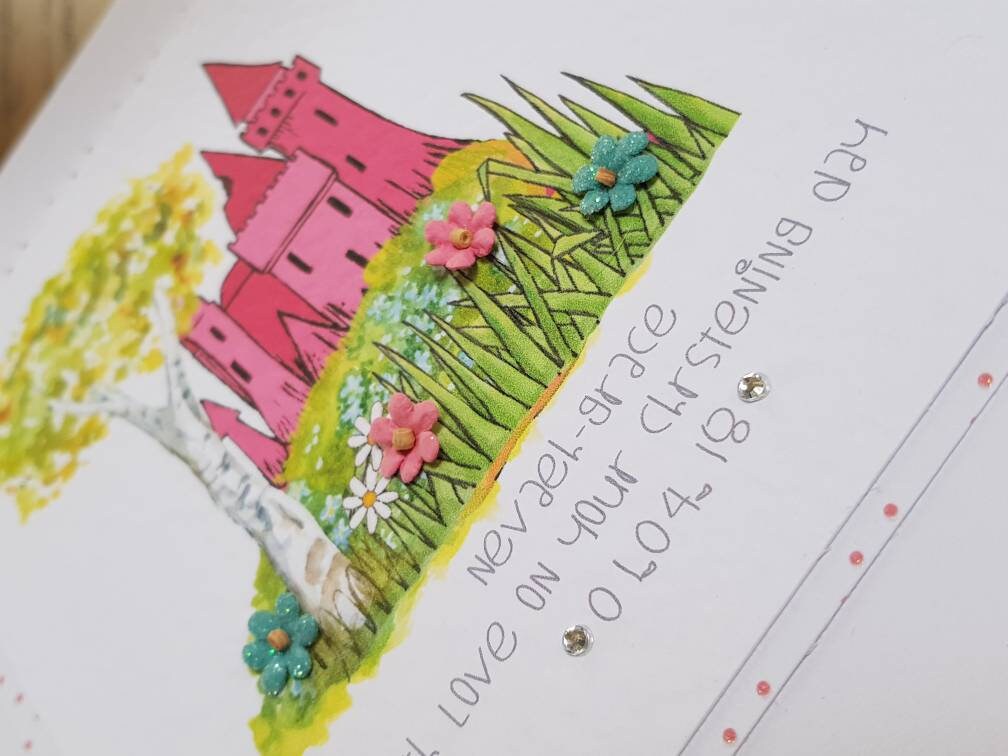 Personalised Christening Guest Book