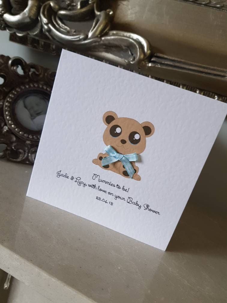 Personalised Baby shower card