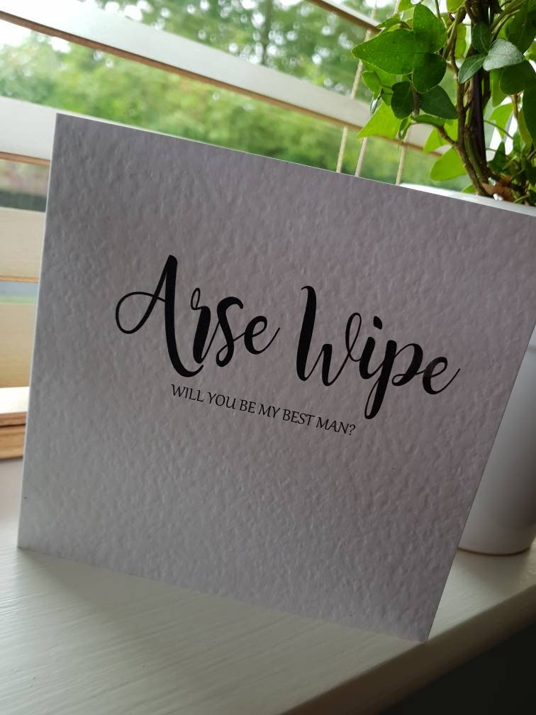 Will you be my Best Man Card