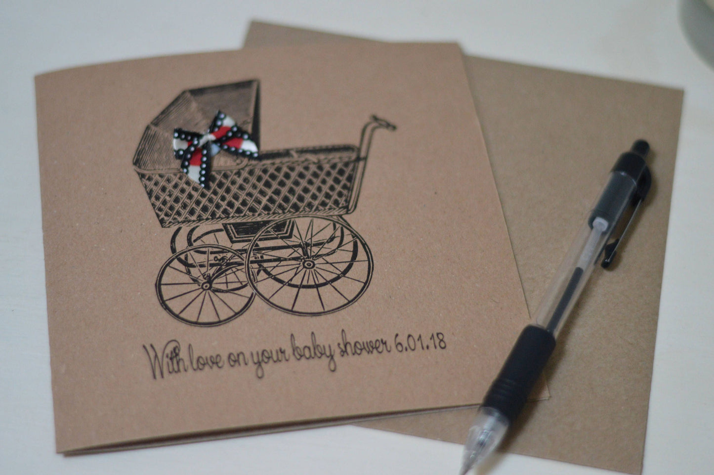 Personalised Baby Shower Card