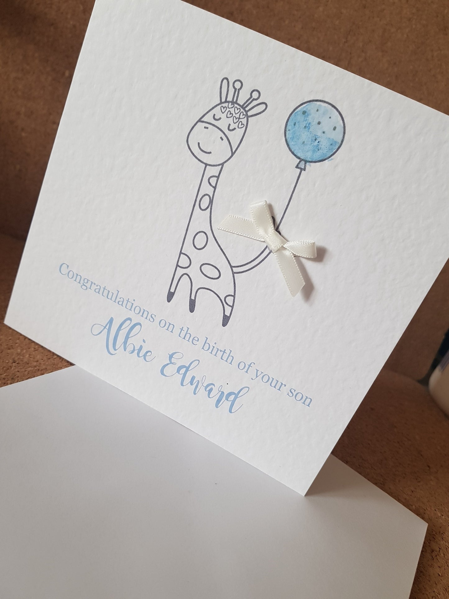 Personalised New Baby Card