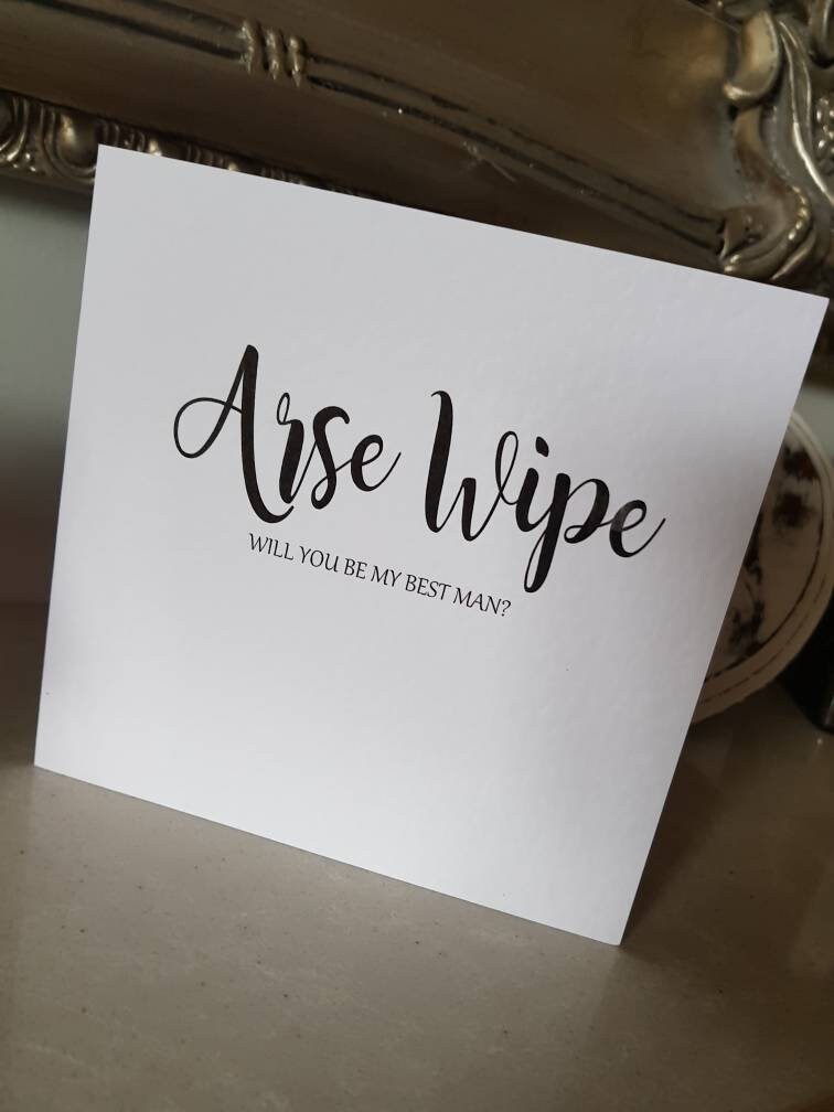 Will you be my Best Man Card