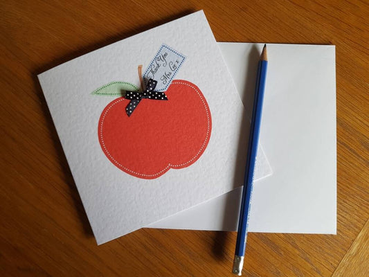 Personalised Teacher Thank You Card