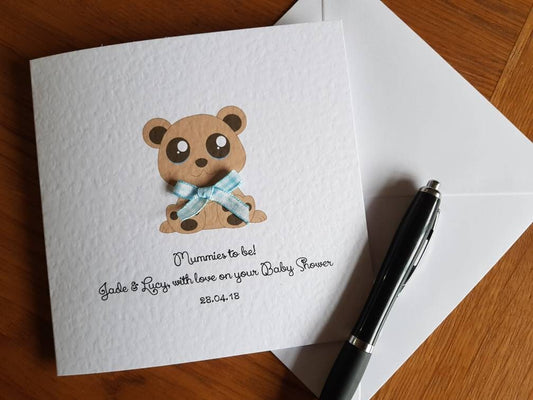 Personalised Baby shower card