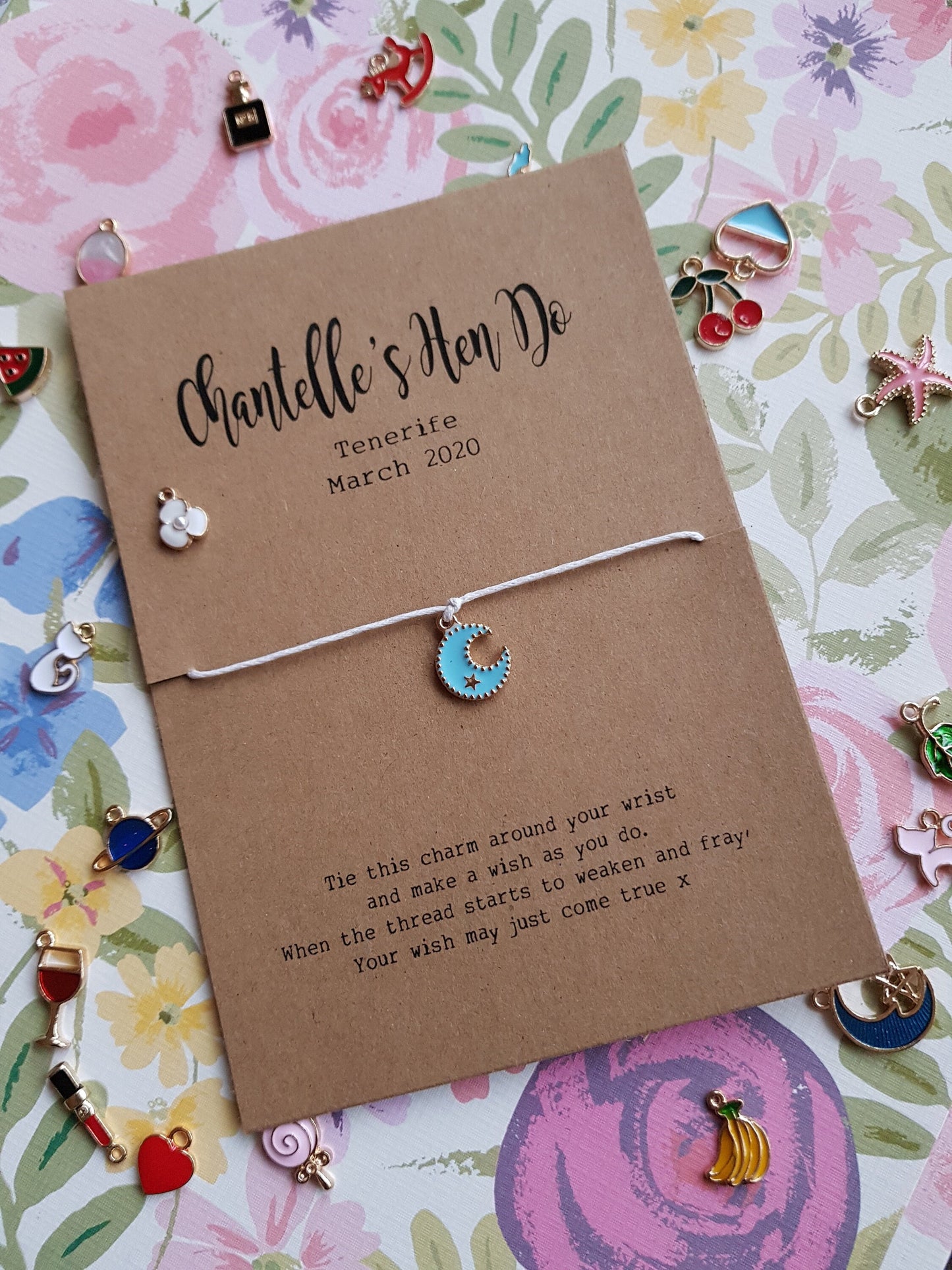 Hen Party Wish Bracelet