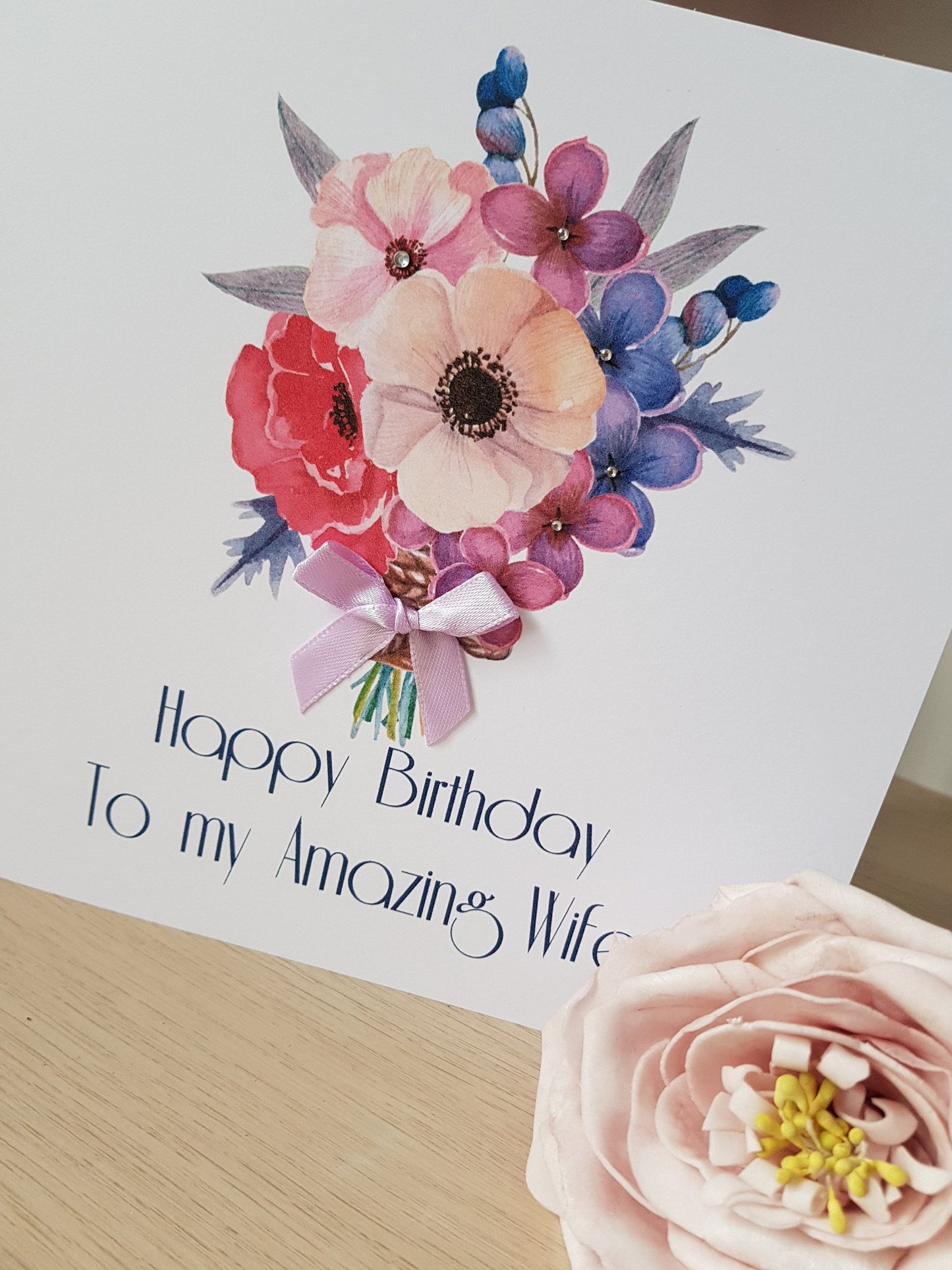 Personalised Ladies Birthday Card