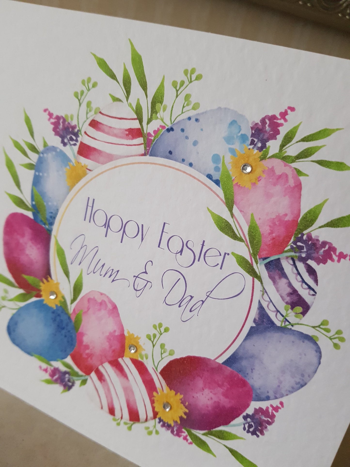 Personalised Easter Card