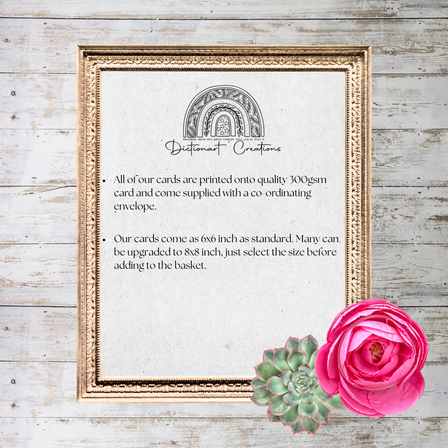 Boy's First Day of School Card